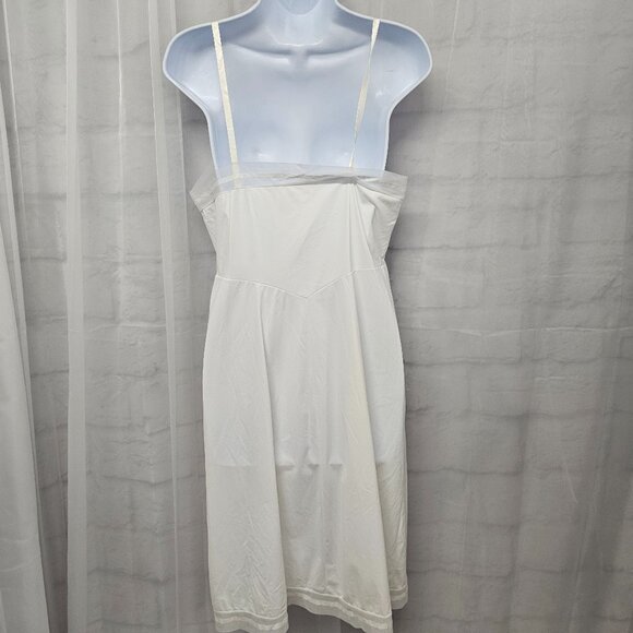 Cream Babydoll Y2K Slip Dress Fairy Whimsigoth Mesh Lounge S - Picture 6 of 9